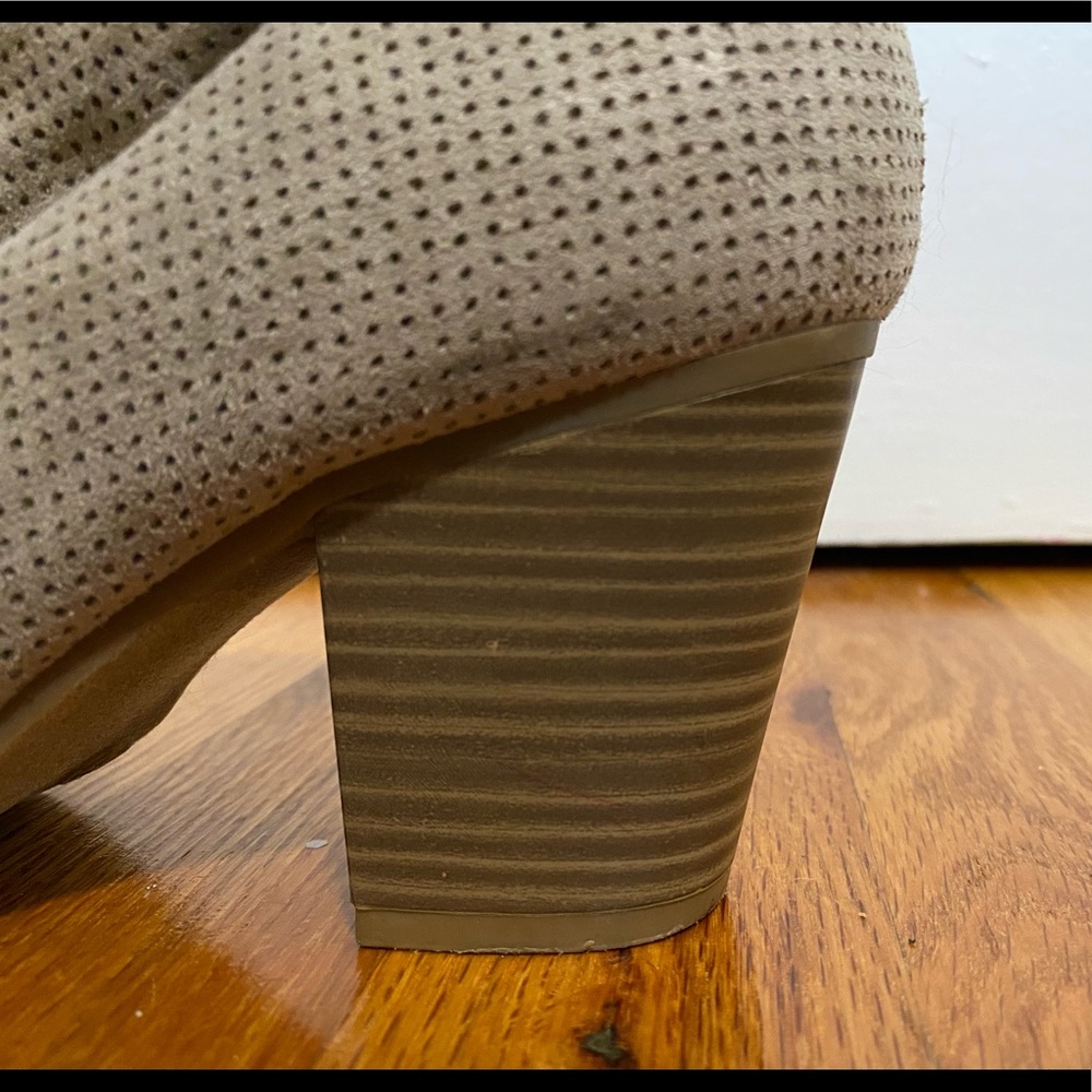 Old Navy Peep Toe Booties - Picture 6 of 6